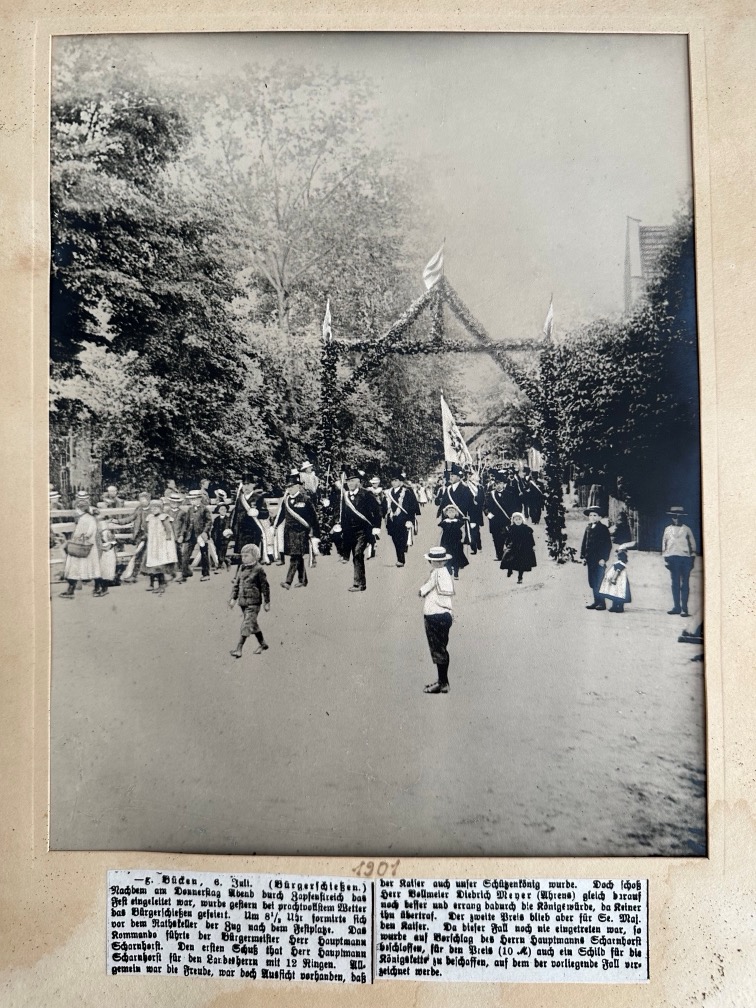 Erstes gemeinsames Schützenfest 1982